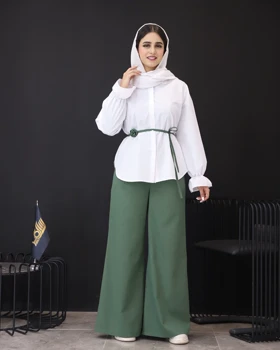 شلوار لینن