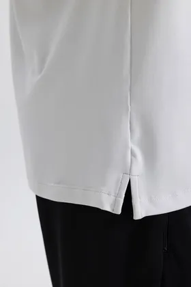 تیشرت پارچه ای سنگین DeFactoFit Standard Fit Crew Neck Athlete C1488AX24SM