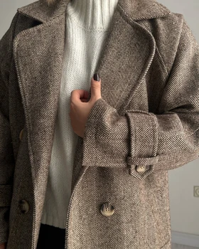 پالتوجناغی Cocoa قد کوتاه (نسکافه ای)