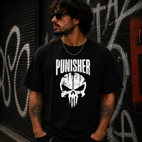 تیشرت طرح پانیشر Punisher کد 02
