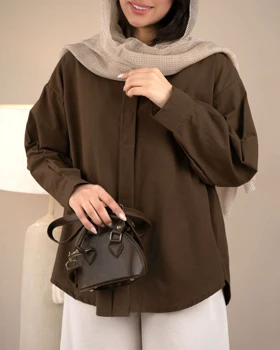 شومیز لینن پنبه پارمین کد 28950
