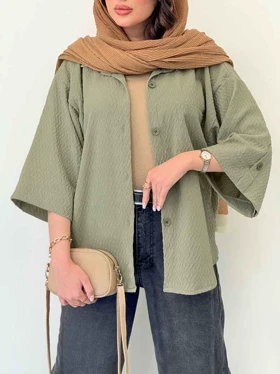 شومیز تک جیب هیلا
