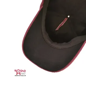 کلاه بیسبالی مخمل کبریتی مردانه و زنانه زرشکی