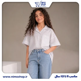 شومیز دخترانه مدل راه راه