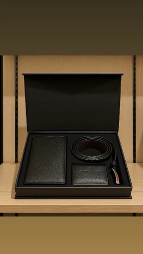 ست چرم طبیعی مردانه