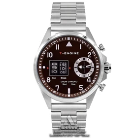 ساعت تی انجین درام کورنو T-Engine Drum Chrono 3940-SR