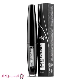 خط چشم مایع مشکی مات ام ان دی با سری نمدی حجم 3 میل