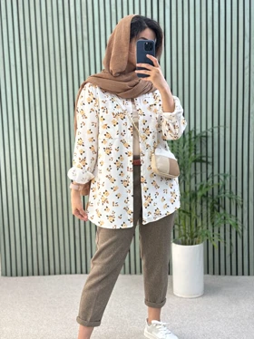 مانتو کبریتی طرحدار