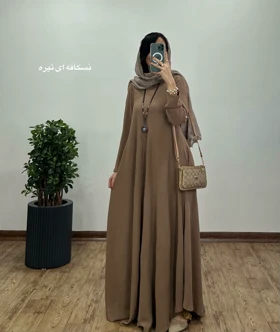 پیراهن مانتویی بلند سوپر کلوش دلفان 3