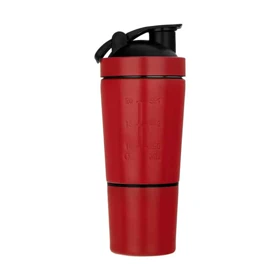 شیکر استیل دو تیکه ورزشی اوپتیموم نوتریشن مدل ON ظرفیت 0.6 لیتر