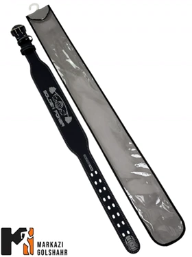 کمربند بدنسازی سگکی چرم باریک کد 2006350