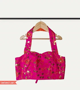 تاپ سوزندوزی سرخابی