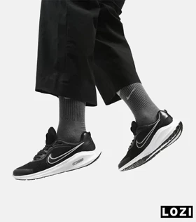 کفش کتانی مردانه و زنانه مشکی نایک NIKE PEGASUS V10