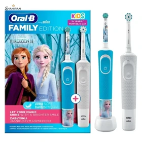 مسواک برقی دوقلو اورال بی مدل FAMILY EDITION FROZEN ll