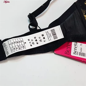 ست شورت و سوتین زنانه مدل فنردار مشکی برتا کد 5100-2420-BBG