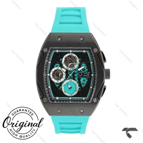 ساعت کرست مردانه 6320-5 اسپرت بند آبی Crest-10996-G