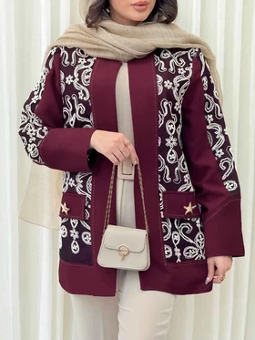 مانتو طرح دار رزیتا