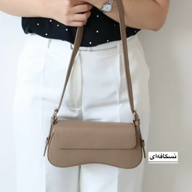 کیف زنانه دوشی مدل کوشا (نسکافه ای)