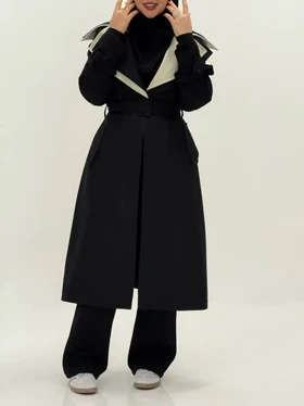 3556-بارانی ترکیبی نیکو