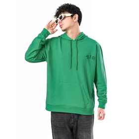 هودی سبز زیگ zig مدل basic comfort کد365