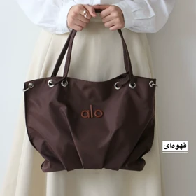 کیف زنانه بزرگ مدل دیمن (قهوه‌ای)