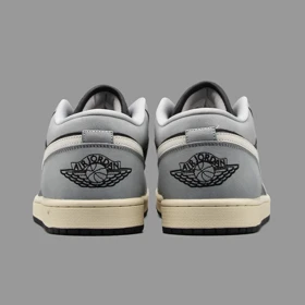 نایکی جردن 1 طوسی روشن ساق کوتاه Nike Air Jordan 1 Low Light Smoke Grey