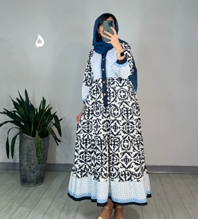 پیراهن مزونی مهتا 1