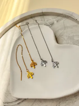 4 مدل گوشواره بخیه ای