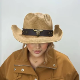 کلاه ساحلی کابوی گاو برنز