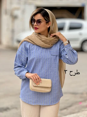 مانتو شومیزی لینن آوین