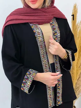 ست کت و شلوار پولک دوزی