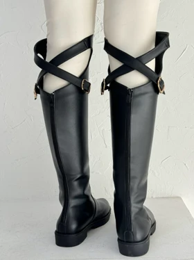 چکمه پشت زیپ دوسگک 2221