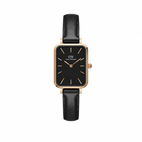 ساعت زنانه دنیل ولینگتون مستطیلی بند چرم مدل DW-3870-L