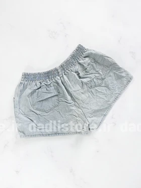 شورتک کوتاه جین کمرکش