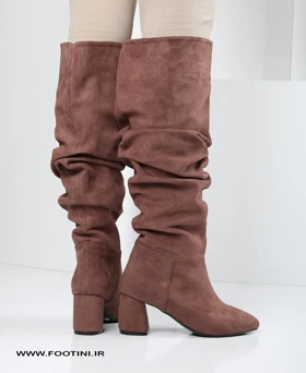 بوت بلند چروک پاشنه‌بلند MR