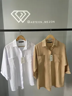 شومیز پشت دکمه(shanton)