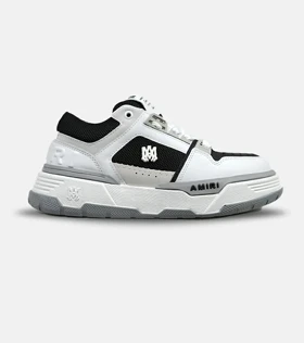 کفش کتانی سفید مشکی AMIRI MA2 Leather