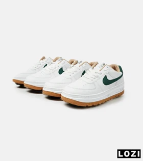 کفش بزرگ پا سفید سبز نایک ایر فورس NIKE AIR FORCE