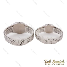 ست ساعت گوچی 25H استیل صفحه طوسی Gucci-5740-S