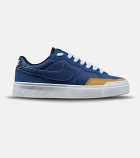 کفش نایک مردانه و زنانه سرمه ای خردلی Nike Blazer Low 77 مدل 9054