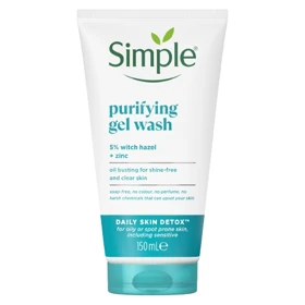 ژل شستشوی صورت سیمپل مدل Purifying پوست چرب و مختلط حجم 150 میل