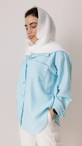 شومیز کنفی رنگی