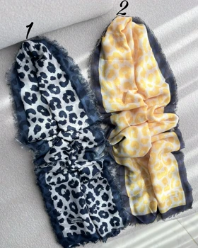 شال کنفی پلنگی دورریش وارداتی 4441