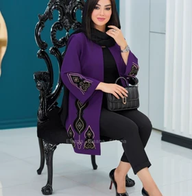 مانتو کتی مجلسی زنانه کد 2166