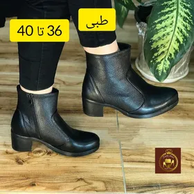 نیم بوت پاشنه‌دار طبی زنانه چارلی