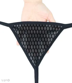 ست دو شورت و سوتین توری فنردار هارنس ژوبین کد 1368 طرح لونه زنبوری