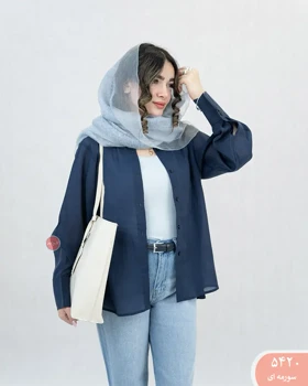 شومیز پری بغل چاک 5420