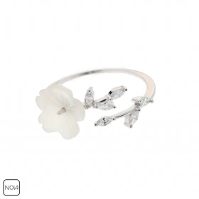 انگشتر نقره زنانه کد 451231