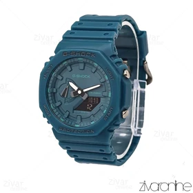 ساعت جی شاک GA2100 مردانه چند موتوره آبی نیلی 106177