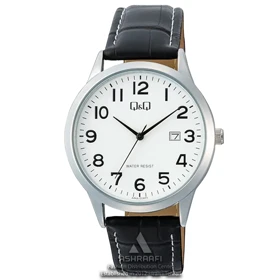 ساعت کیو اند کیو بند چرمی Q&Q A44A-004PY